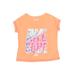 Skechers Short Sleeve T-Shirt: Orange Tops - Size 18 Month