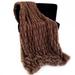 Plutus Brown Plush Pelt Faux Fur Luxury Throw Blanket - Plutus PBSF2337-6084-TC