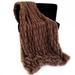 Plutus Brown Plush Pelt Faux Fur Luxury Throw Blanket - Plutus PBSF2337-114x120