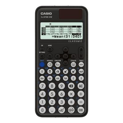Schulrechner »FX-87DE ClassWiz« schwarz, CASIO, 16.6x1.11x7.7 cm