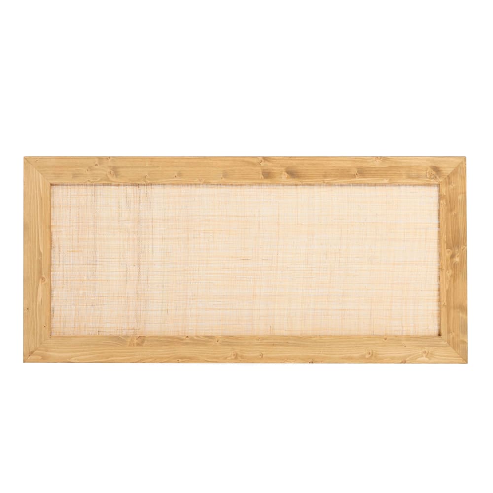 Tête de lit en bois de couleur naturel pour lit 150 cm