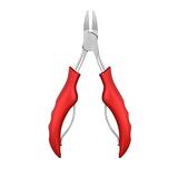 2DXuixsh Rough Enough Pouch Nail Manicure Tools Nail Groove Pliers Olecranon Pliers Nail Clippers Nail Tech Case Organizer Manicure Set Nail Tools Manicure Kit Red