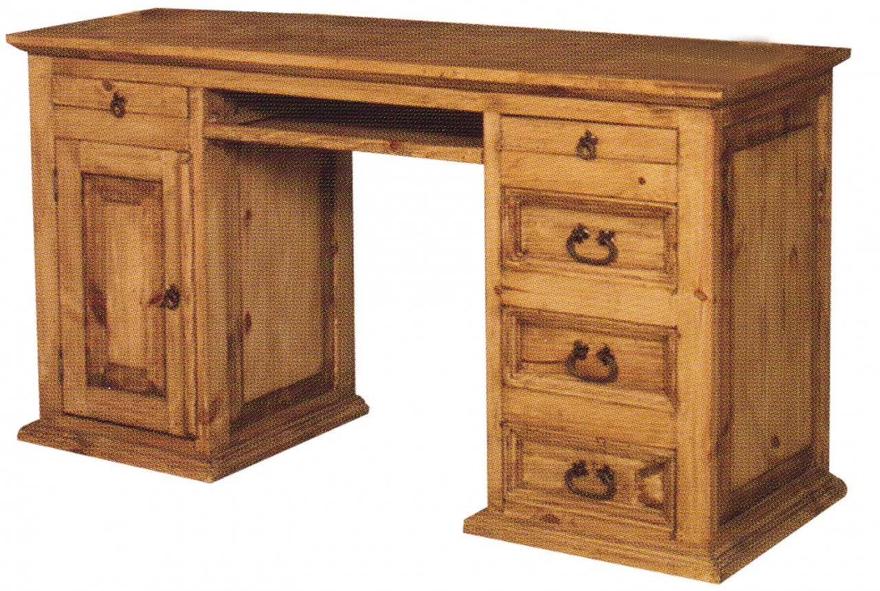 Schreibtisch - 1 Tür, 5 Schübe Image