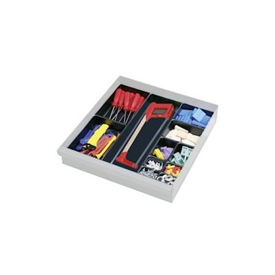 PROREGAL Einzelschublade mit Teleskopauszug für Werkzeugschrank, HxB 10x50cm, Lichtgrau Image