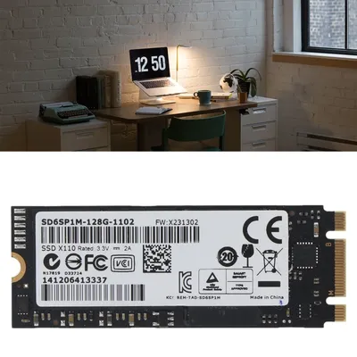Disque dur interne SSD NGFF M.2 2260 X110 SD6éventuelles 1M 128 Go
