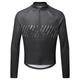 Altura Herren Airstream Langarm-Thermo-Radtrikot, reflektierend, Schwarz, Größe XL