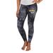 Women's Concepts Sport Black Green Bay Packers Burst Tie Dye Leggings