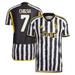 Men's adidas Federico Chiesa Black Juventus 2023/24 Home Authentic Player Jersey