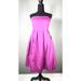 J. Crew Dresses | J Crew Purple Strapless Dress | Color: Purple | Size: 10p