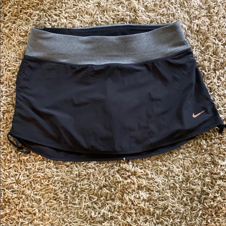 Nike Skirts | Beautiful Nike Dri Fit Golf, Tennis, Workout Skirt | Color: Black | Size: S