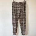 Anthropologie Pants & Jumpsuits | Euc Anthro Saturday Sunday Anthropologie Mary Jacquard Knit Herringbone Joggers | Color: Brown | Size: S