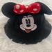 Disney Accessories | Minnie Mouse Disney Park Hat Bucket Hat | Color: Black/Red | Size: Toddler