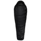 Grüezi Bag - Biopod DownWool Subzero 185 - Daunenschlafsack Gr bis 185 cm Körpergröße - 215 x 80 x 50 cm Schwarz