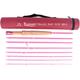 MAXIMUMCATCH Maxcatch Women's Elegant Pink Fly Fishing Rod: 2/5-weight with Rod Tube (Elegant Travel 9' 5wt 8sec rod)