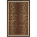 SAFAVIEH Chelsea HK15A Hand-hooked Black / Brown Rug