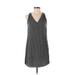 Old Navy Casual Dress - Shift V Neck Sleeveless: Black Dresses - Women's Size X-Small