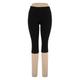 VSX Sport Active Pants - Mid/Reg Rise Skinny Leg Cropped: Gray Activewear - Women's Size Large