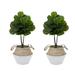 Nearly Natural 3 Artificial Fiddle Leaf Fig Tree DIY Kit - Set of 2