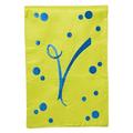 Evergreen Enterprises Polka Dot Monogram Flag