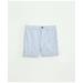 Brooks Brothers Boys Cotton Seersucker Shorts | Blue/Ivory | Size 12