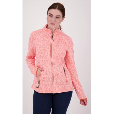 Strickfleecejacke DEPROC ACTIVE "KIRKVALE X WOMEN", Damen, Gr. 50 (XL), orange, 100% Polyester, casual, bequem, Langarm gerader Abschluss mit Gummizug, Jacken, auch in Großen Größen erhältlich Image