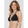 Triangel-Bikini-Top ATHLECIA "Vanida" Gr. 44, schwarz Damen Bikini-Oberteile Ocean Blue