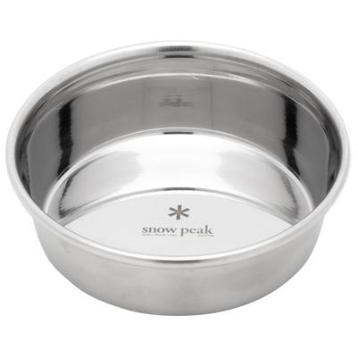 Snow Peak - Dog Food Bowl - Hundezubehör Gr L metallic