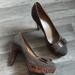Anthropologie Shoes | Anthropologie Schuler & Sons Philadelphia Brown Leather Pumps Size 8.5 | Color: Brown | Size: 8.5