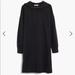 Madewell Dresses | Madewell Hoodie Sweater Dress | Color: Black | Size: L