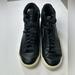 Nike Shoes | Black And Gold High Top Nike Blazer Size 10 Men | Color: Black/Gold | Size: 10