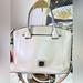 Dooney & Bourke Bags | Euc Dooney & Bourke Satchel Leather Purse With Adjustable Leather Strap. | Color: Gray/Tan | Size: Os