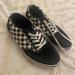 Vans Shoes | Black And White Checkered Vans With Laces. Size 9.5. | Color: Black/White | Size: 9.5