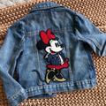 Disney Jackets & Coats | Kids Gap Disney Minnie Mouse Denim Jacket | Color: Blue | Size: 2tg