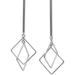 Giani Bernini Jewelry | Giani Bernini Square Wire Linear Drop Earrings In Sterling Silver | Color: Silver | Size: Os/Silver