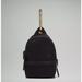 Lululemon Athletica Bags | Lululemon City Adventurer Backpack Nano - Black/Gold Color | Color: Black/Gold | Size: Os