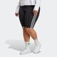 Shorts ADIDAS ORIGINALS "ADICOLOR CLASSICS HIGHWAISTED KURZE" Gr. 4X (58/60), N-Gr, schwarz (black) Damen Hosen Kurze