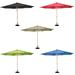 Arlmont & Co. Nazayah 156" Market Umbrella, Wood in Black | 108.813 H x 156 W x 156 D in | Wayfair 31378934EB6042AB83284CB7D80BBB4B