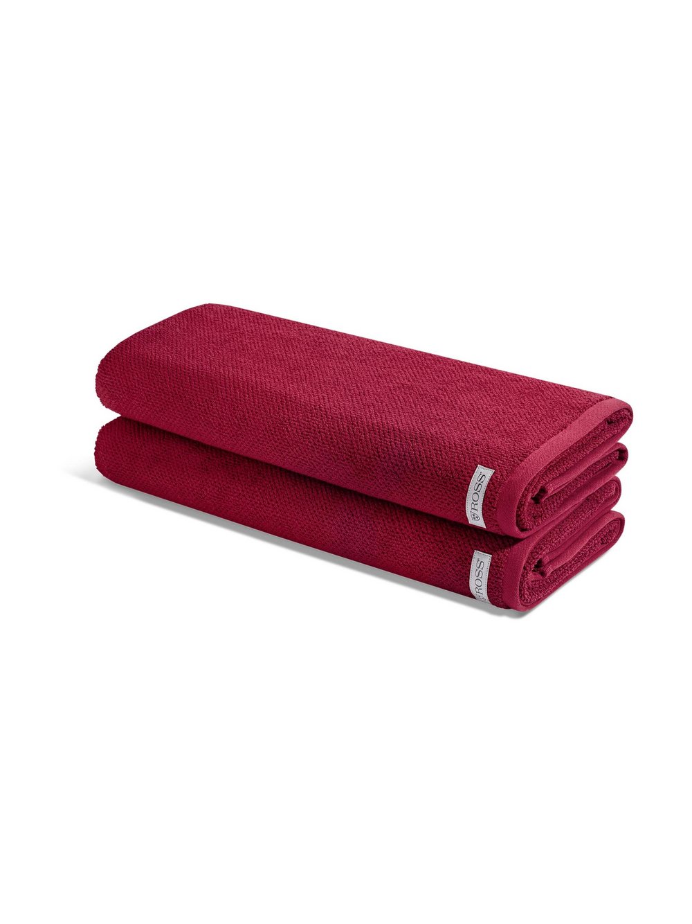 Ross Handtuchset 2-teilig Damen rot, ONE SIZE Image