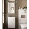 Meuble lave mains Micro + miroir Salgar Couleur Blanc brillant