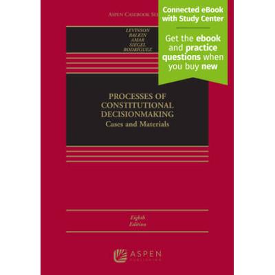 Processes Of Constitutional Decisionmaking: Cases ...