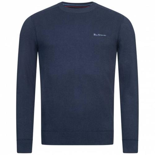 BEN SHERMAN Crew Neck Herren Sweatshirt 0072163-NAVY