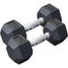 Chrome Dumbbell Weights - 20LB and 3LB Pairs