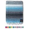 Benevolence LA Mexican Blanket Falsa Blanket (Sky Blue)