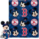 Northwest x Disney Boston Red Sox Mickey Hugger Pillow & Silk Touch Throw Set