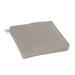 Replacement Chair Cushion Box Edge 20x19 - Select Colors - Canvas Lemon Sunbrella - Ballard Designs Canvas Lemon Sunbrella - Ballard Designs