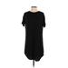 Stars Above Casual Dress - Shift: Black Solid Dresses - Women's Size X-Small