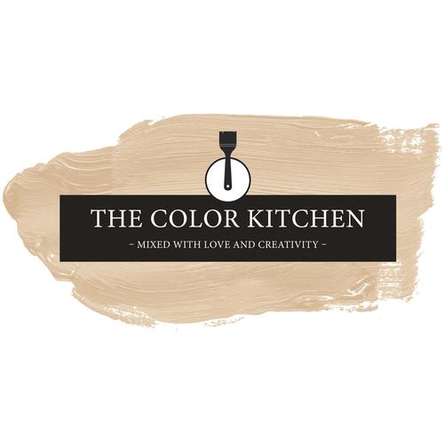 „A.S. CRÉATION Wand- und Deckenfarbe „“Seidenmatt Innenfarbe THE COLOR KITCHEN““ Farben für Wohnzimmer Schlafzimmer Flur Küche, versch. Beigetöne Gr. 2,5 l, beige (tck5008 humble hummus) Wandfarbe bunt“