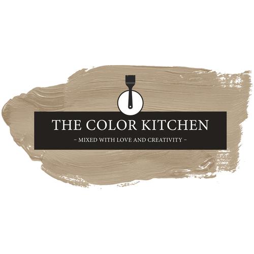 „A.S. CRÉATION Wand- und Deckenfarbe „“Seidenmatt Innenfarbe THE COLOR KITCHEN““ Farben für Wohnzimmer Schlafzimmer Flur Küche, versch. Brauntöne Gr. 5 l, braun (tck6005 friendly fennel) Wandfarbe bunt“