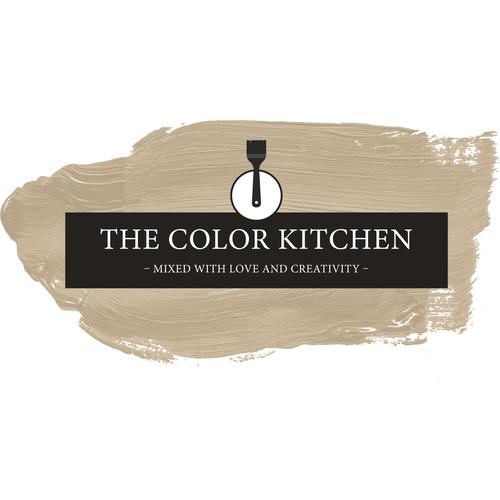„A.S. CRÉATION Wand- und Deckenfarbe „“Seidenmatt Innenfarbe THE COLOR KITCHEN““ Farben für Wohnzimmer Schlafzimmer Flur Küche, versch. Beigetöne Gr. 5 l, beige (tck6002 flat white coffee) Wandfarbe bunt“