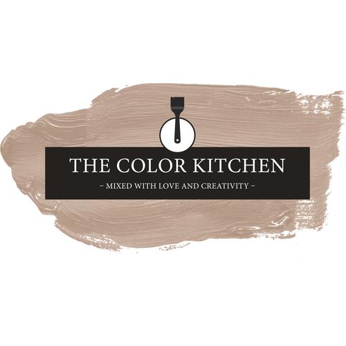 „A.S. CRÉATION Wand- und Deckenfarbe „“Seidenmatt Innenfarbe THE COLOR KITCHEN““ Farben für Wohnzimmer Schlafzimmer Flur Küche, versch. Brauntöne Gr. 5 l, braun (tck7001 icy chocolate) Wandfarbe bunt“